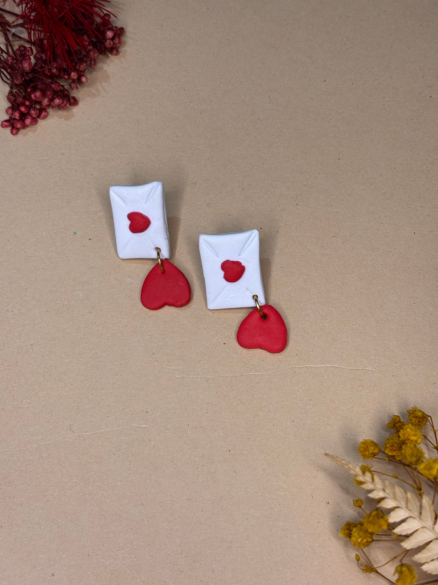 Earrings - Clay