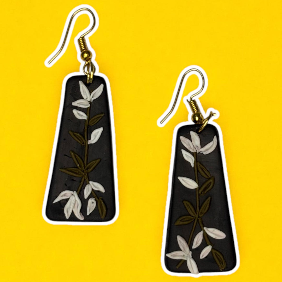 Earrings - Clay
