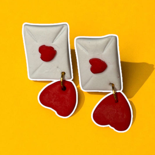 Earrings - Clay