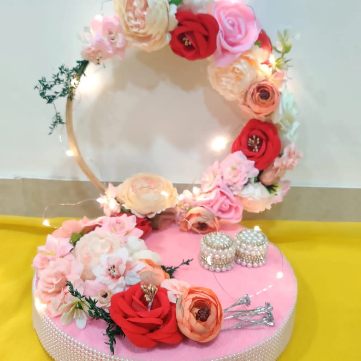 Marriage Plate - Pink